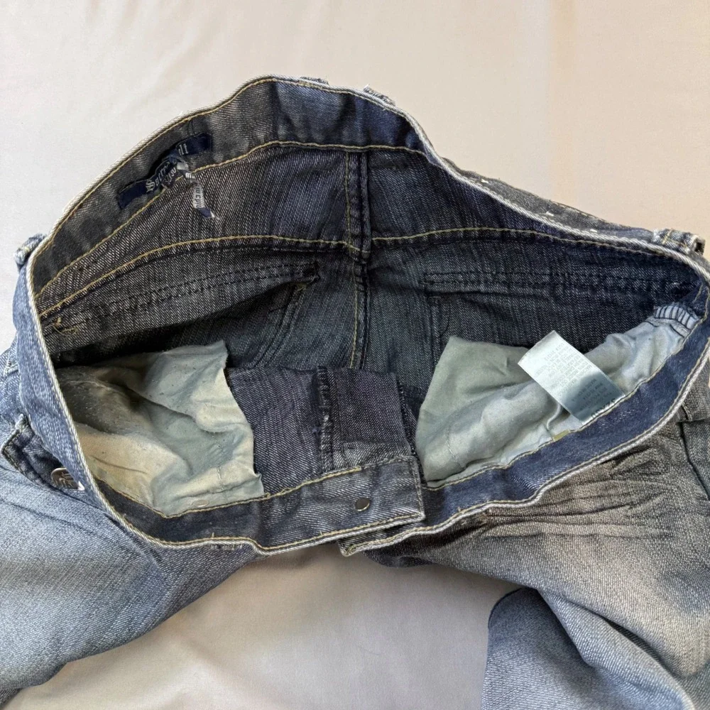 Jeans Sacred Cult Denim Jeans Mens 32x30 Blue Wash Straight Leg Pants  Handsome!